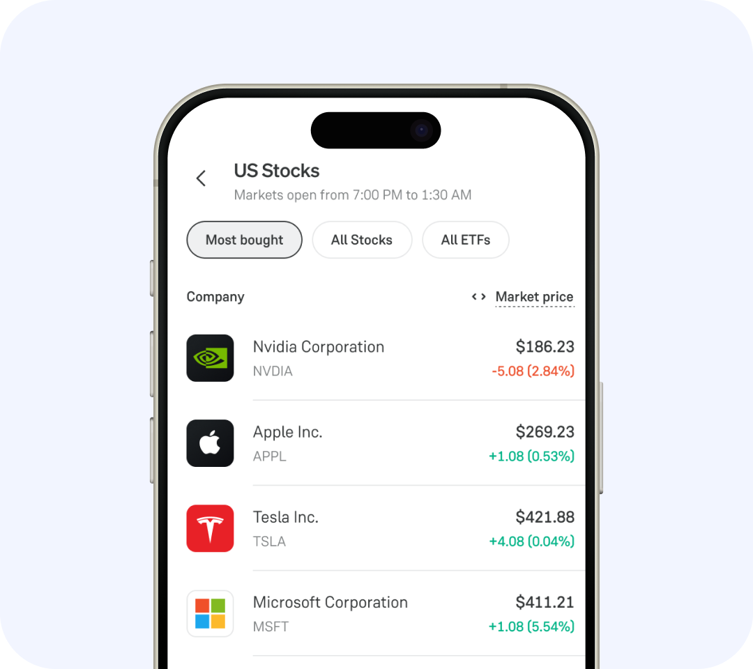 Step 3 - Pick a stock